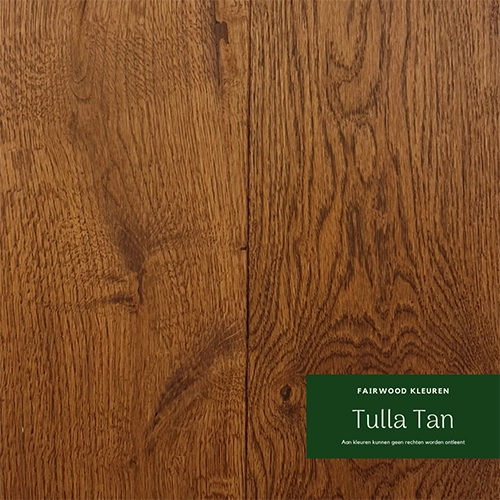 Rode kleur op eiken hout - Tulla Tan