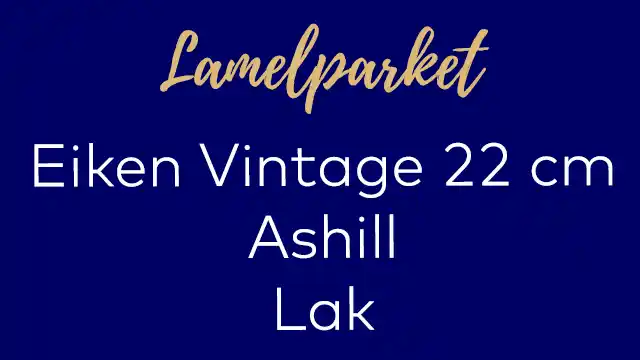 Vintage planken Ashill lak