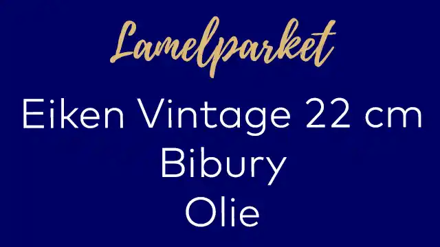Vintage planken Bibury olie