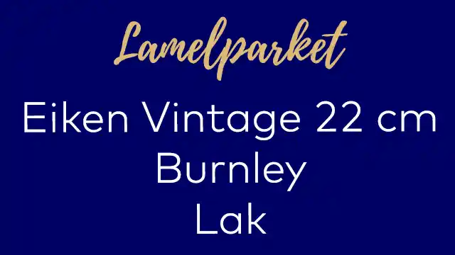 Vintage planken Burnley lak
