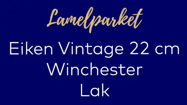 Vintage planken Winchester lak