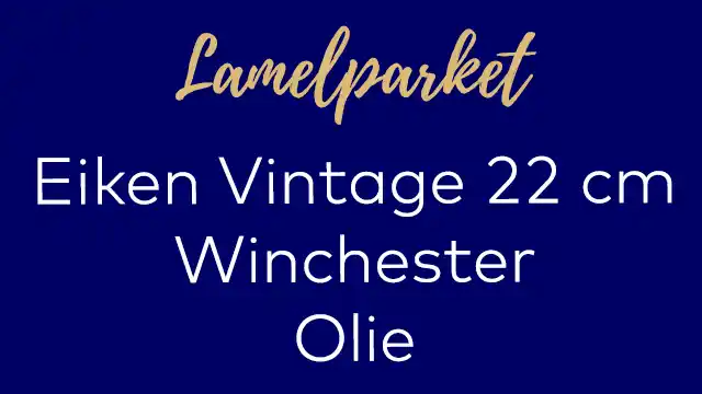 Vintage planken Winchester olie