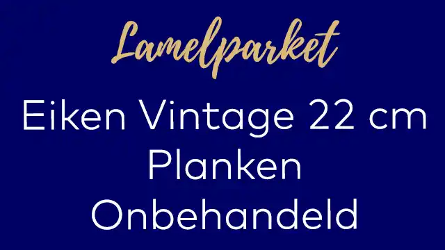 Vintage planken onbehandeld