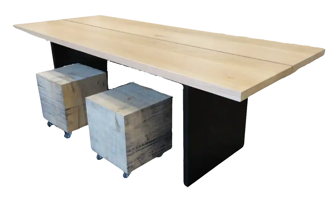 2 Plank eiken tafel design