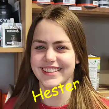 aanbevolen door Hester