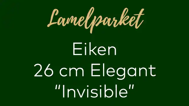 Eiken lamelparket breed 26 cm elegant gelakt eiken vloer. Extra brede eiken vloer geen noesten
