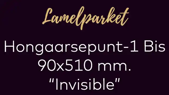 Hongaarsepunt lamelplank 1 Bis 90x510 mm. smalle hongaaarse punt invisible lak