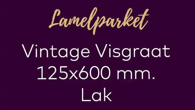 Verouderde oude visgraat 125x600 lak lamelparket
