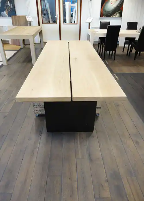 2 Plank eiken tafel design tafel