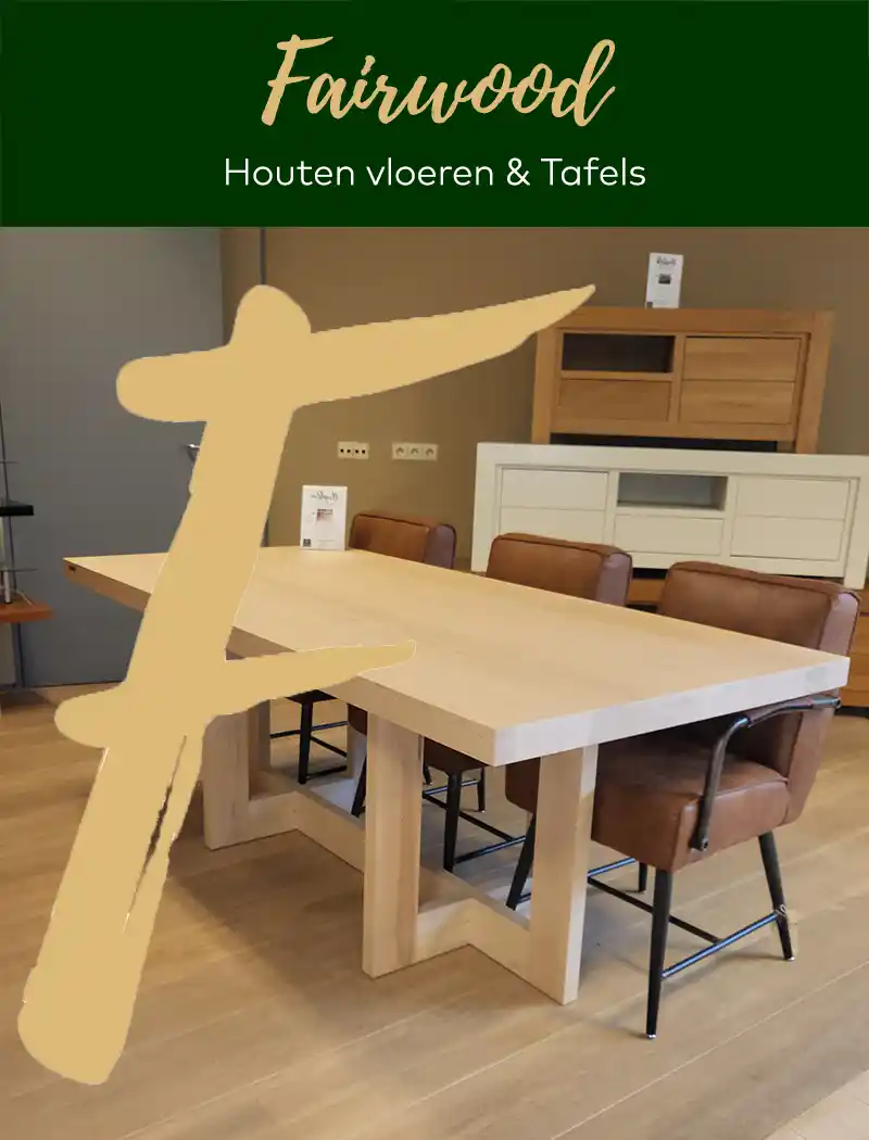 Ontwarren Parel Top Eiken tafel Brighton | fairwood.nl