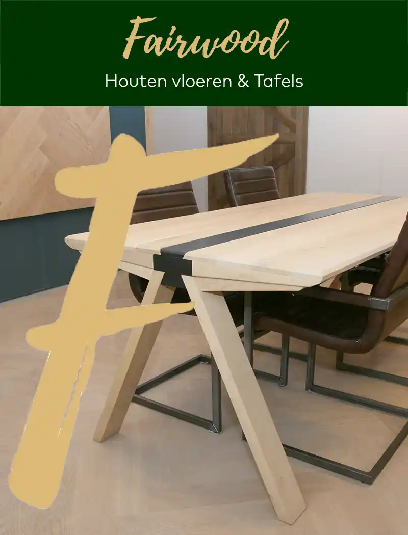 Eiken eettafel design Kent modern