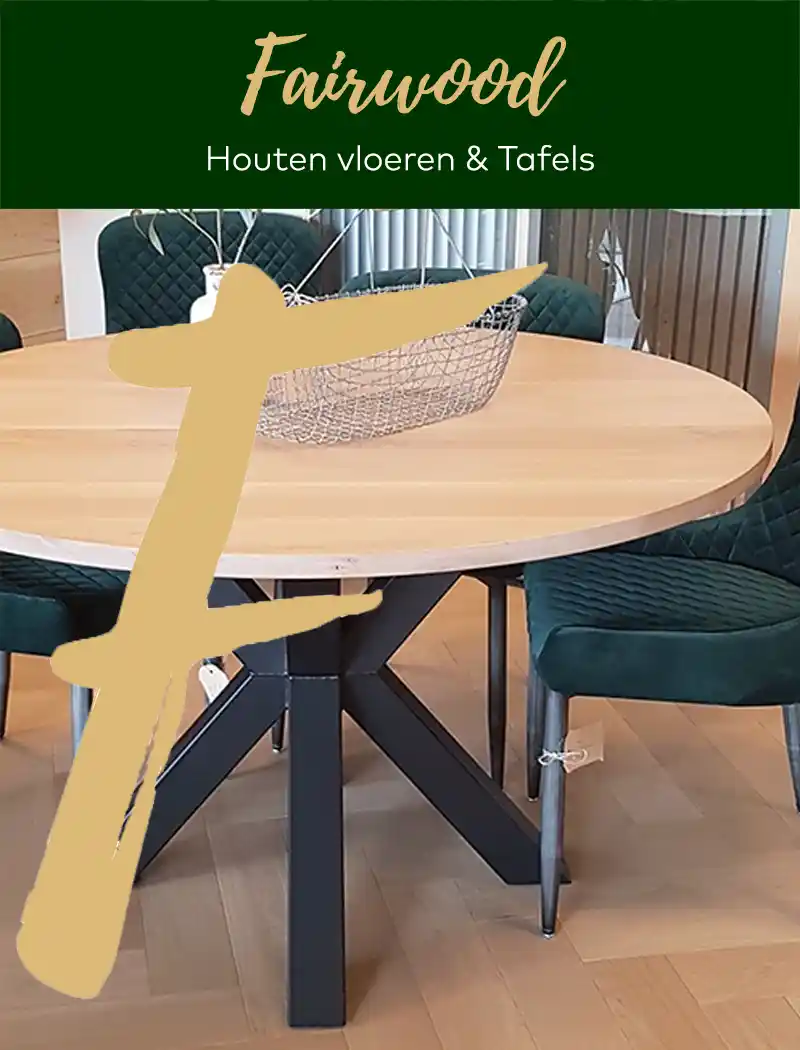 Ronde eiken tafel Stamford rond met midden poot