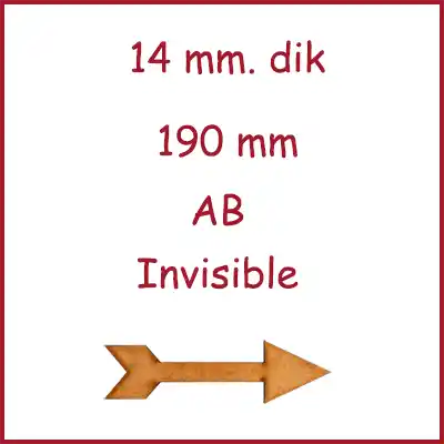 Eiken lamelparket AB 14 mm. dik 19 cm breed 190 mm. invisible