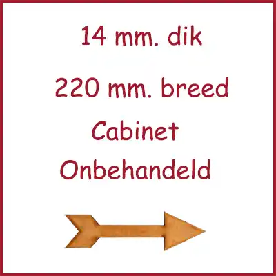 Eiken lamelparket Cabinet 14 mm. dik 22 cm breed  220 mm. onbehandeld