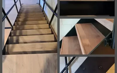 Kan ik een metalen trap voorzien van een eiken trapbekleding?