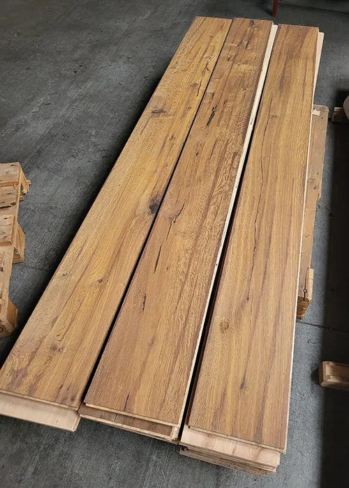 Eiken Vintage planken verouderd geolied Fairwood outlet<br />
